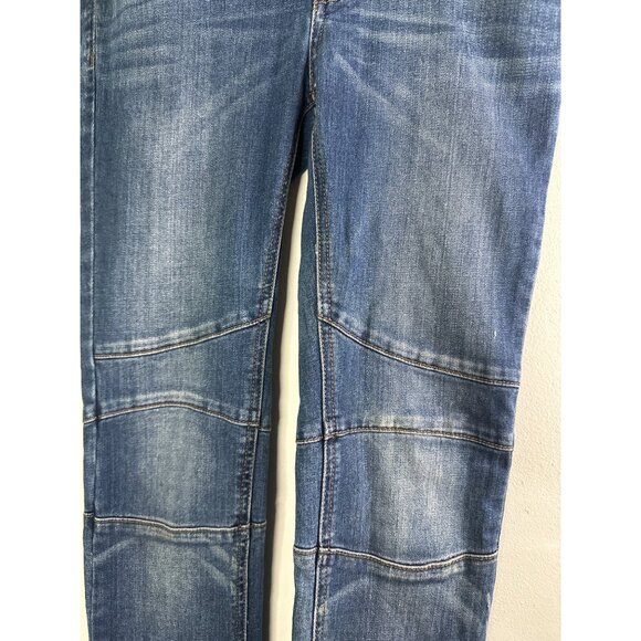 Free People Y2K Mid Rise Button Hem Jeans Women’s 26 Retro 2000s Flare VTG - Picture 10 of 12